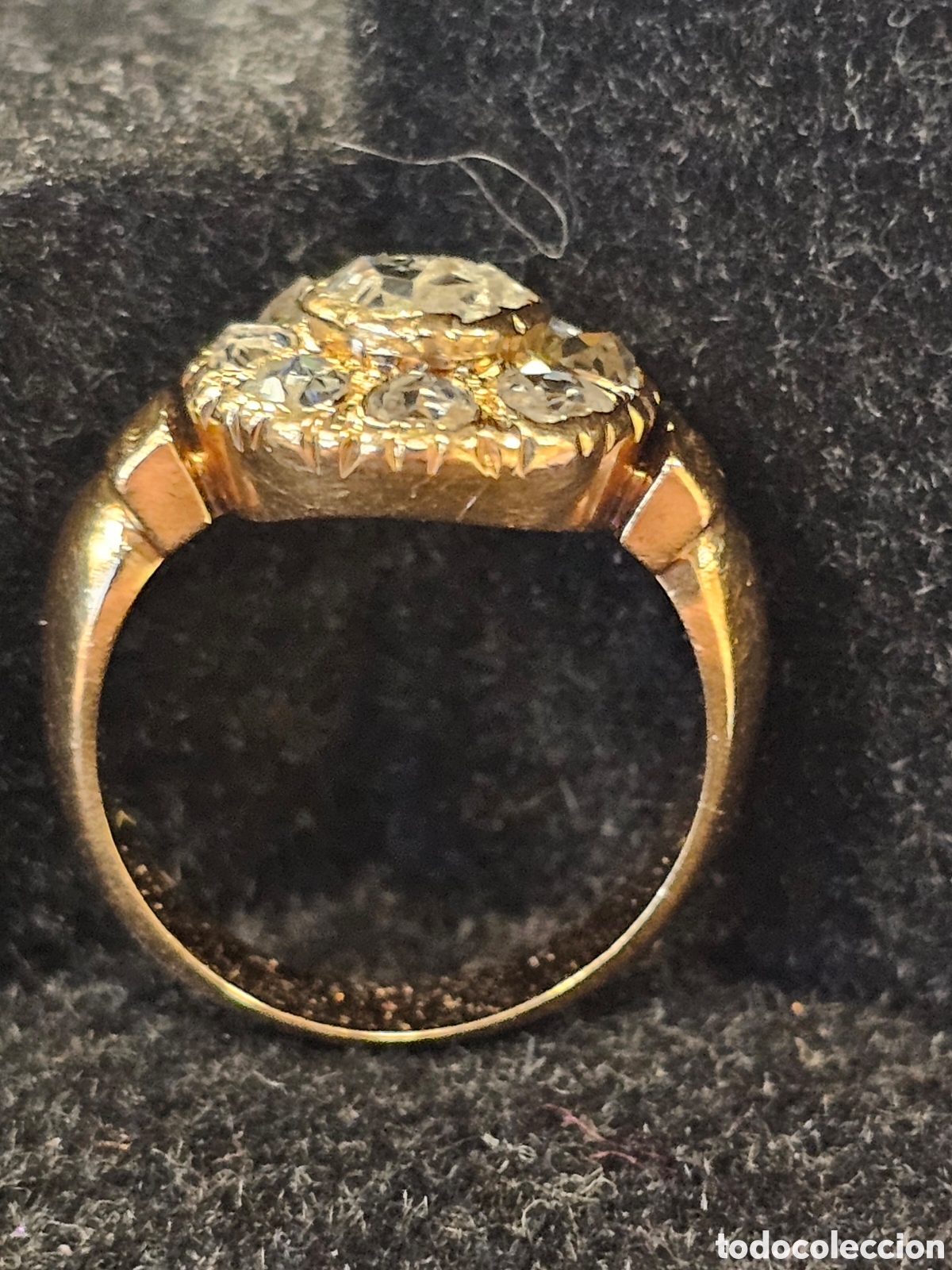 Joyeria: Anillo de diamantes y oro 18 kt. - Foto 6