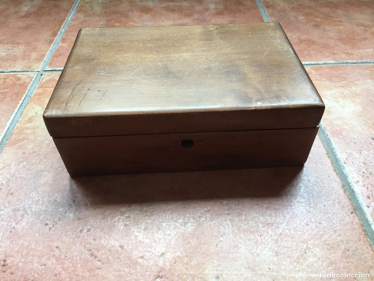 Joyeria: ANTIGUO JOYERO O CAJA DE MADERA - Foto 3