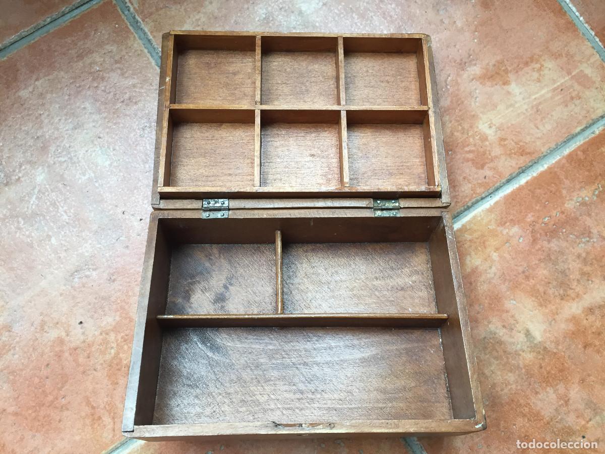 Joyeria: ANTIGUO JOYERO O CAJA DE MADERA - Foto 12