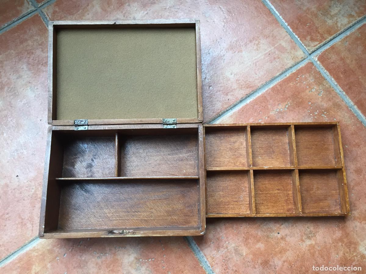 Joyeria: ANTIGUO JOYERO O CAJA DE MADERA - Foto 13