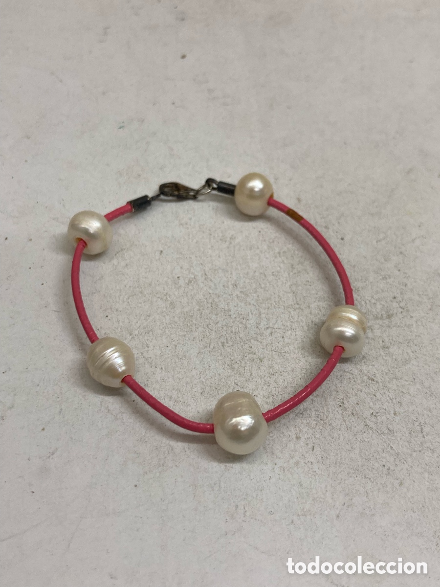 Joyeria: Pulsera de plata y perlas Pul229 - Foto 1