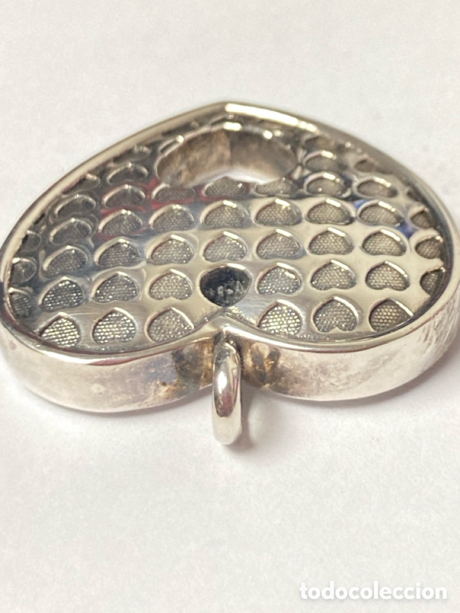 Joyeria: Colgante de plata en forma de coraz&oacute;n /C325 - Foto 4