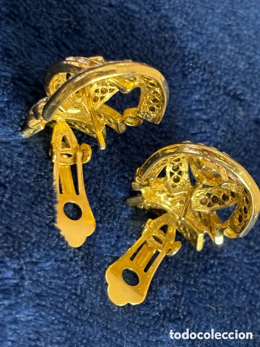 Joyeria: Pendientes antiguos pedrer&iacute;a - Foto 4