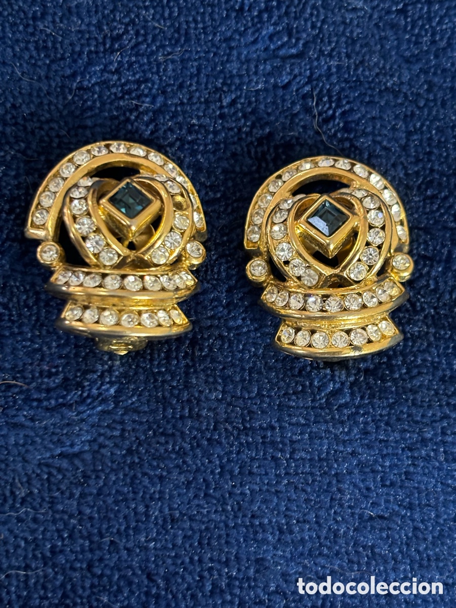 Joyeria: Pendientes antiguos pedrer&iacute;a - Foto 1