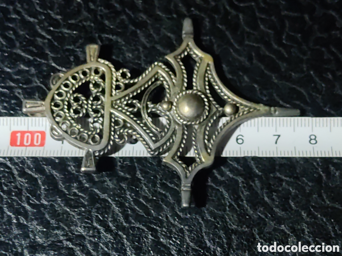 Joyeria: Colgante br&uacute;jula bereber.Vintage. - Foto 3
