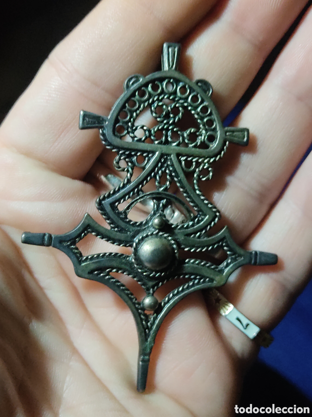 Joyeria: Colgante br&uacute;jula bereber.Vintage. - Foto 5