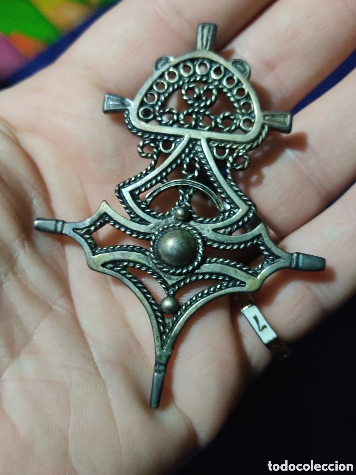 Joyeria: Colgante br&uacute;jula bereber.Vintage. - Foto 6