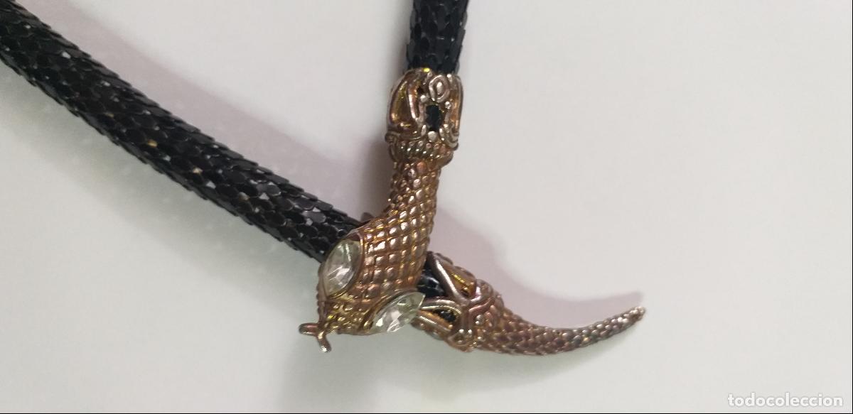 Joyeria: COLLAR METAL FORMA DE SERPIENTE - Foto 5