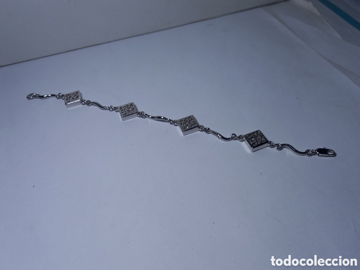 Joyeria: PULSERA DE PLATA CON MOTIVOS GEOM&Eacute;TRICOS. - Foto 4