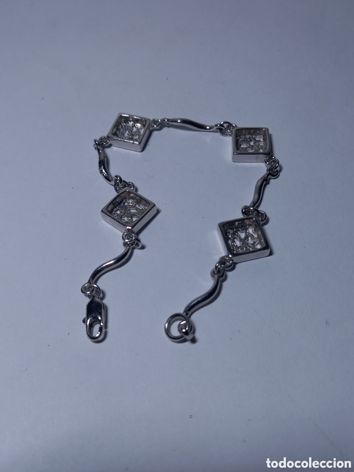 Joyeria: PULSERA DE PLATA CON MOTIVOS GEOM&Eacute;TRICOS. - Foto 6