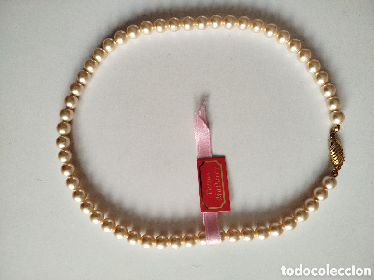 Joyeria: Collar de perlas naturales de Mallorca. - Foto 1