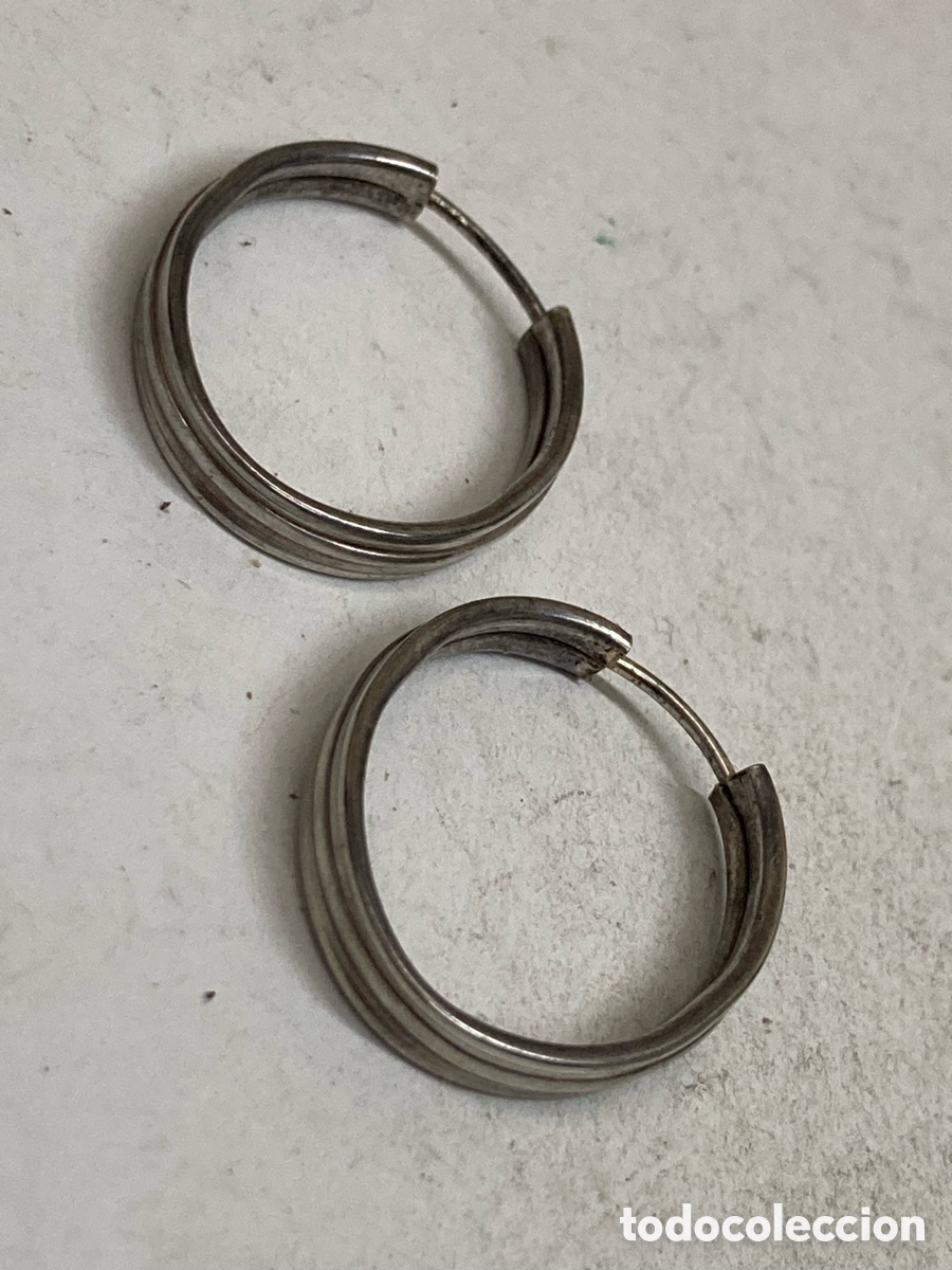 Joyeria: Pendientes de plata P177 - Foto 1