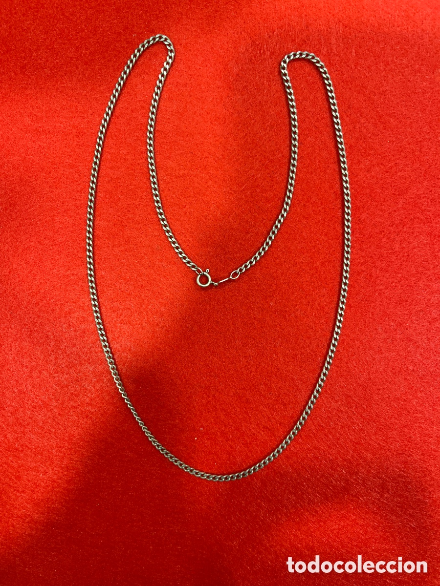 Joyeria: Cadena en plata de ley contrastada de gran tama&ntilde;o. - Foto 1