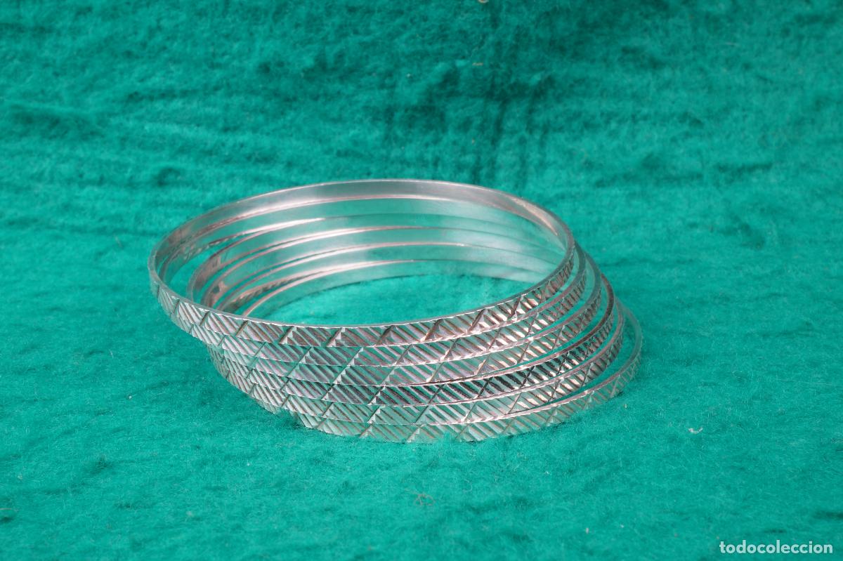 Joyeria: Conjunto pulseras de plata - Foto 1