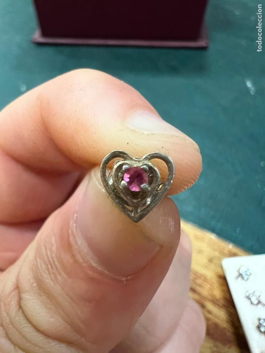Joyeria: PAREJA DE PENDIENTES DE PLATA - MEDIDA 5 MM - Foto 1
