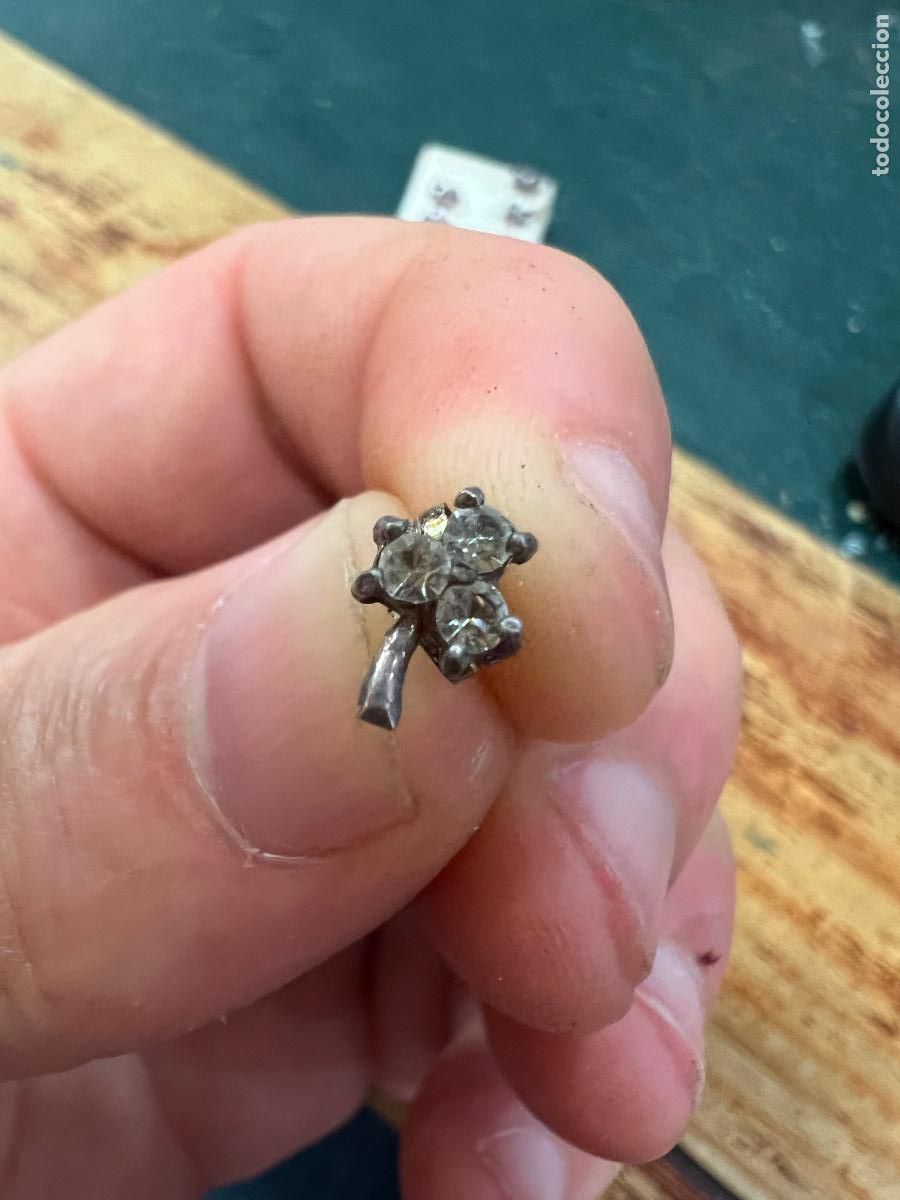 Joyeria: PAREJA DE PENDIENTES DE PLATA - MEDIDA 5 MM - Foto 1