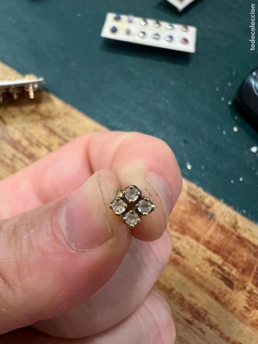Joyeria: PAREJA DE PENDIENTES DE PLATA - MEDIDA 5 MM - Foto 1