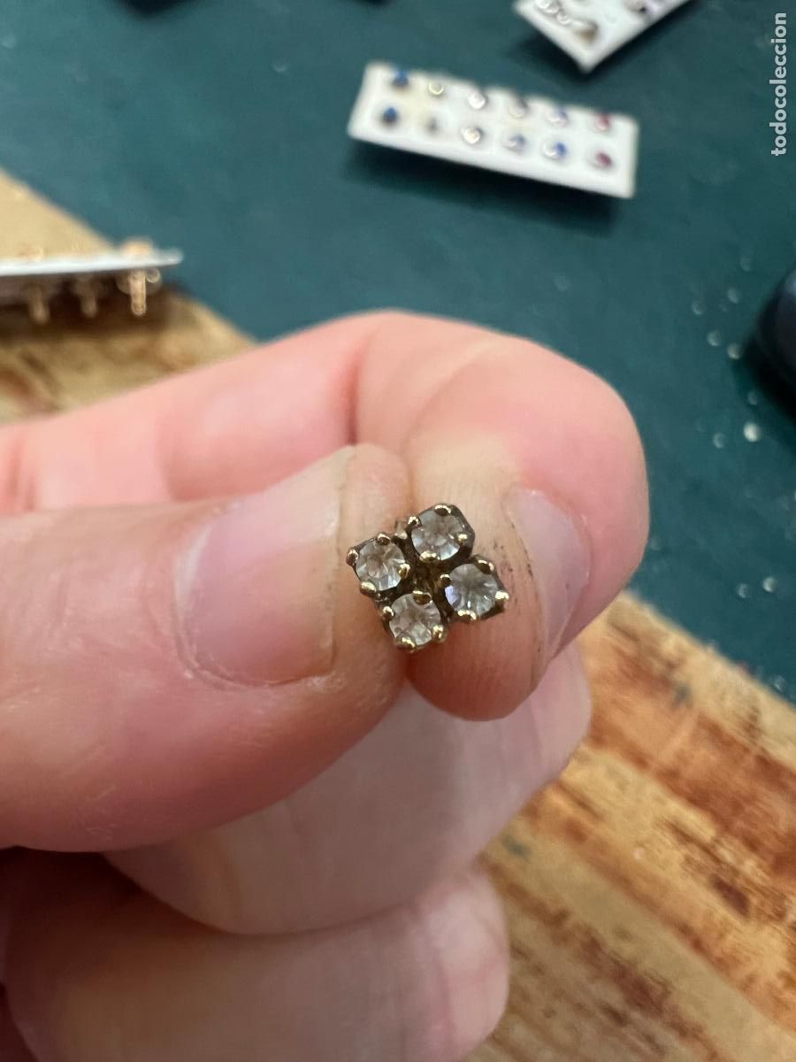 Joyeria: PAREJA DE PENDIENTES DE PLATA - MEDIDA 5 MM - Foto 1