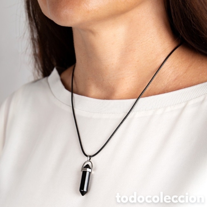 Joyeria: Collar &Aacute;gata Negra ajustable - Foto 2