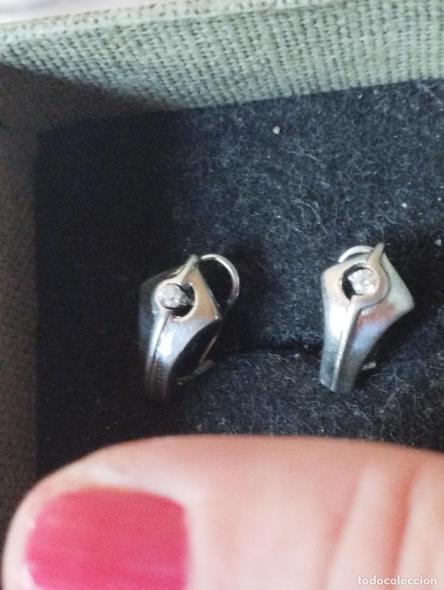 Joyeria: Pendientes de plata con cierre omega - Foto 2
