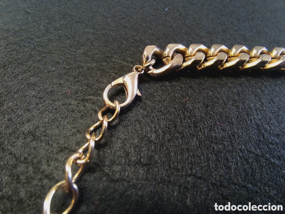 Joyeria: Collar de perlas imitaci&oacute;n con cadena de metal - Foto 3