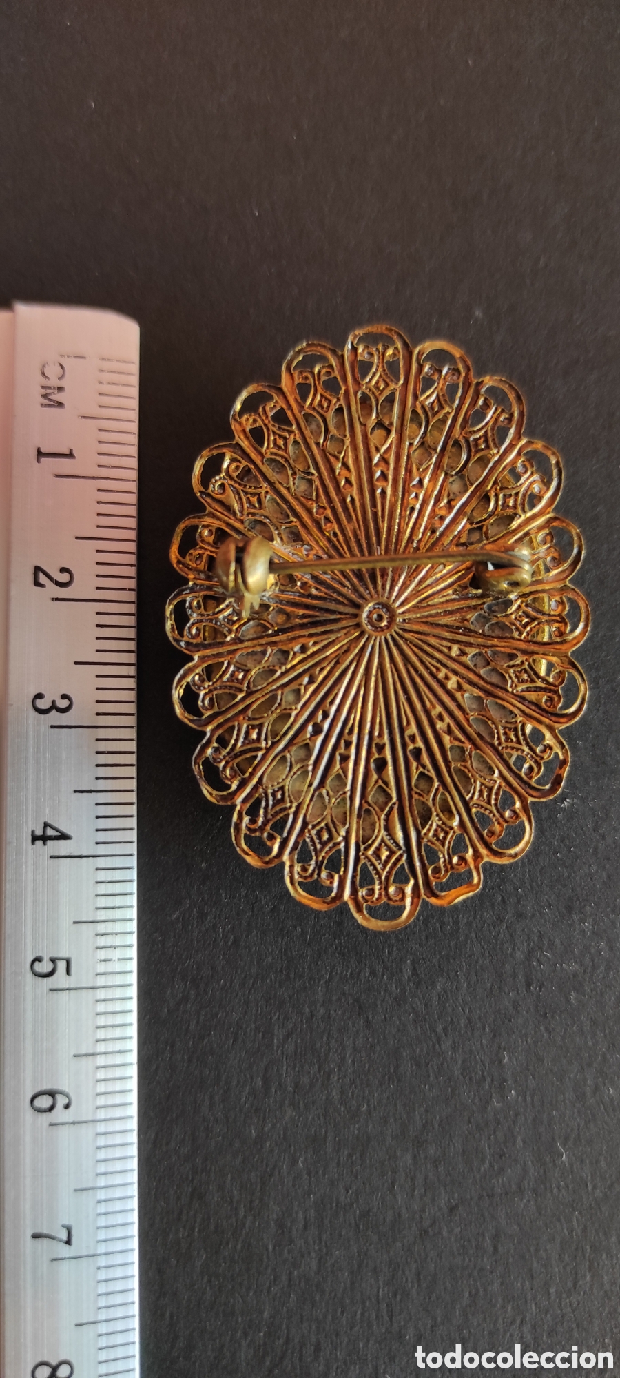 Joyeria: CAMAFEO VINTAGE DAMA PERFIL. BROCHE. - Foto 2