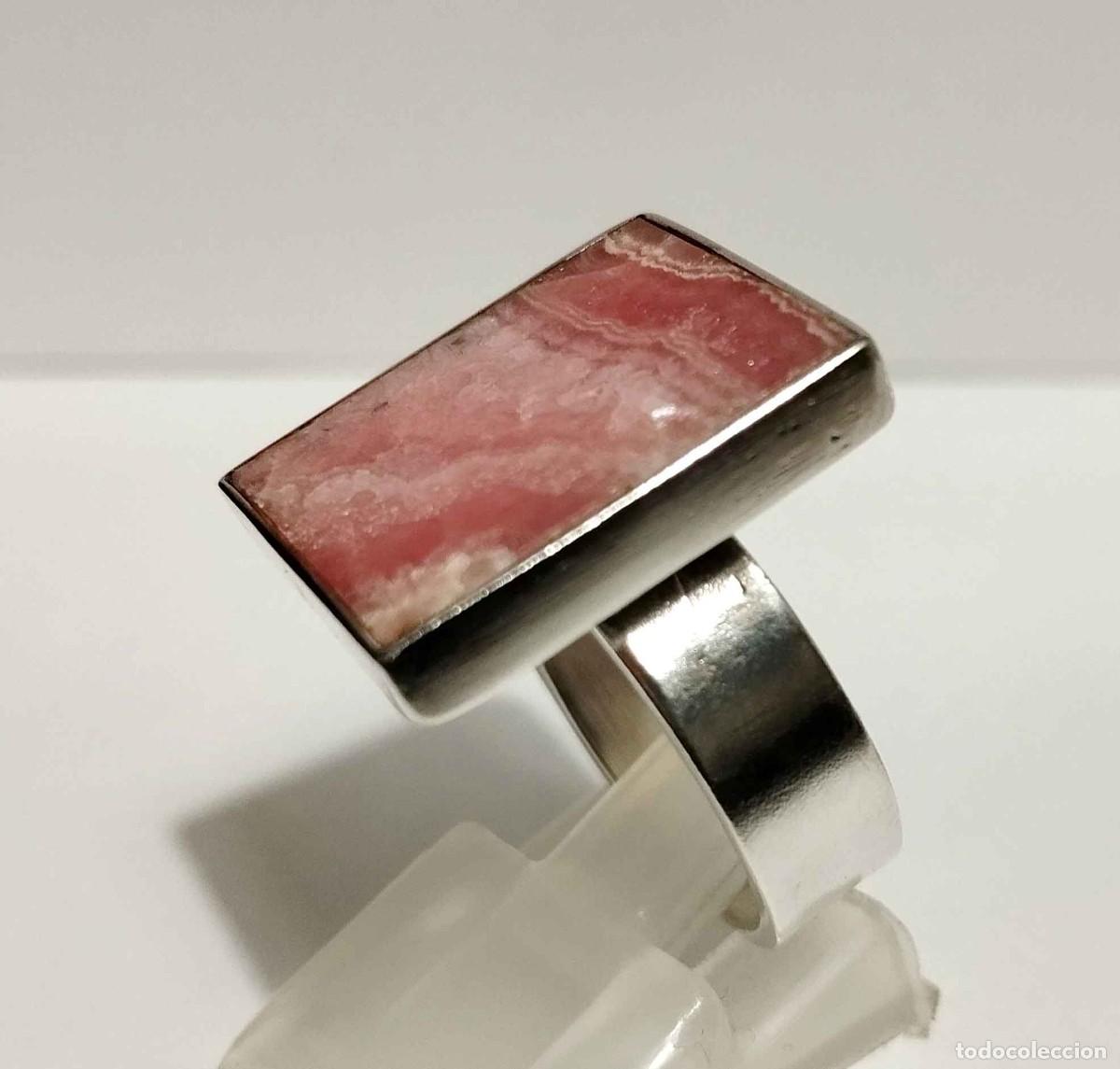 Joyeria: Anillo Rodocrosita y Plata 925 - Foto 2