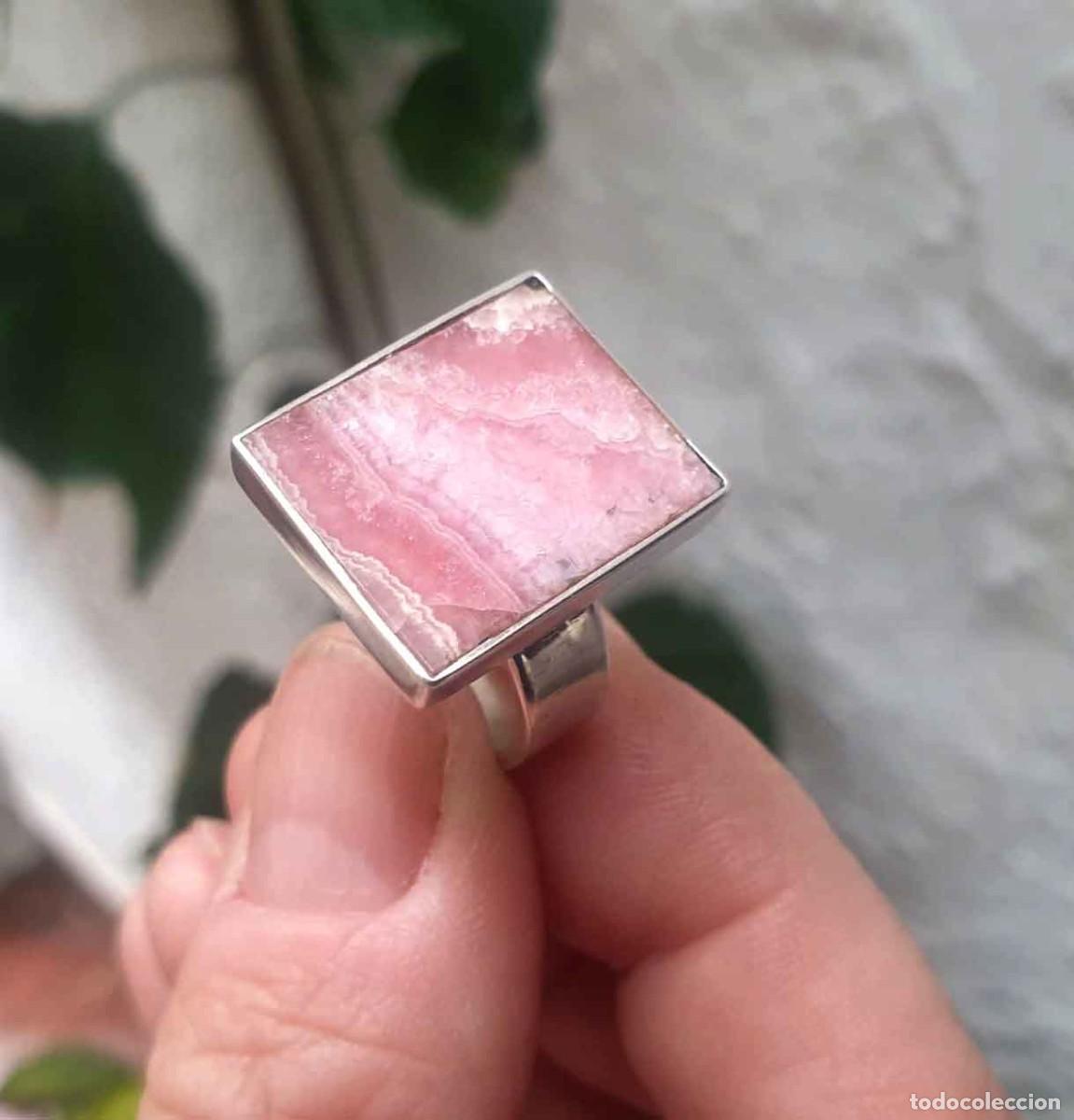 Joyeria: Anillo Rodocrosita y Plata 925 - Foto 3