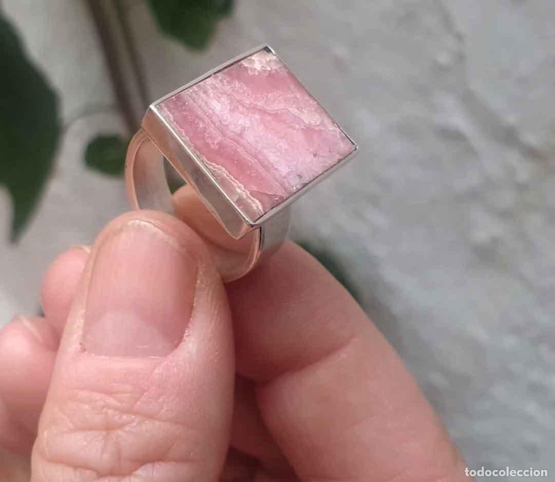 Joyeria: Anillo Rodocrosita y Plata 925 - Foto 4