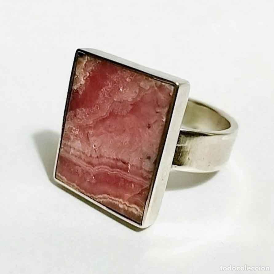 Joyeria: Anillo Rodocrosita y Plata 925 - Foto 1