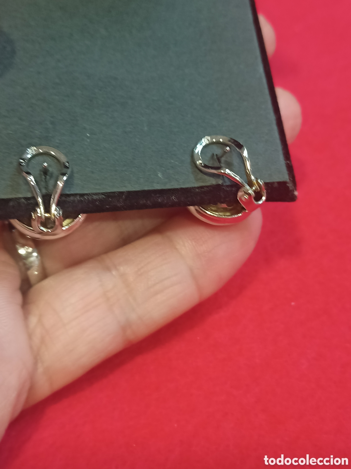 Joyeria: Conjunto de anillo y pendientes vintage. REF-5773 - Foto 3