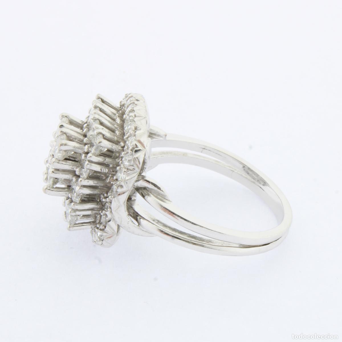 Joyeria: Anillo oro blanco con diamantes - Foto 5