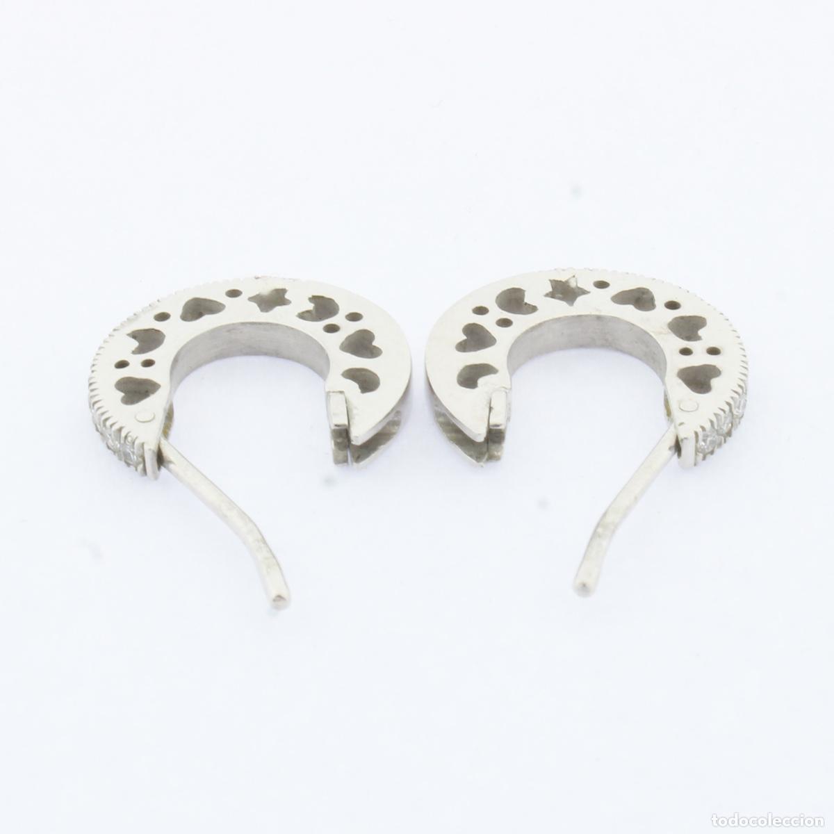 Joyeria: Pendientes oro blanco con brillantes - Foto 10