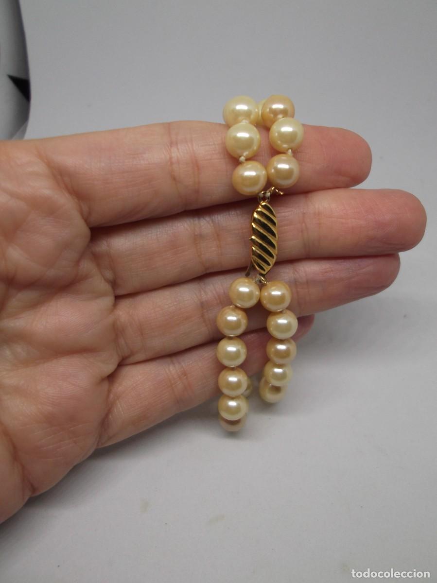 Joyeria: Pulsera de Mallorca de perlas y cierre dorado - Foto 3