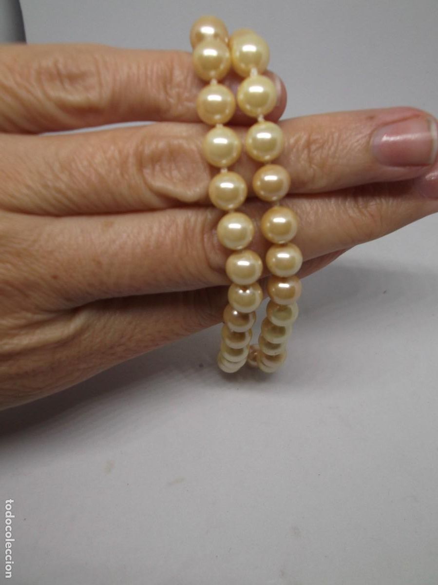 Joyeria: Pulsera de Mallorca de perlas y cierre dorado - Foto 2