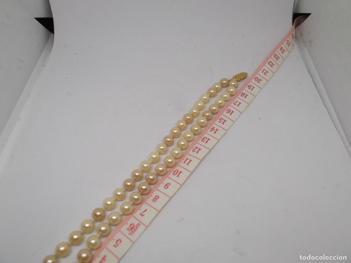 Joyeria: Pulsera de Mallorca de perlas y cierre dorado - Foto 1