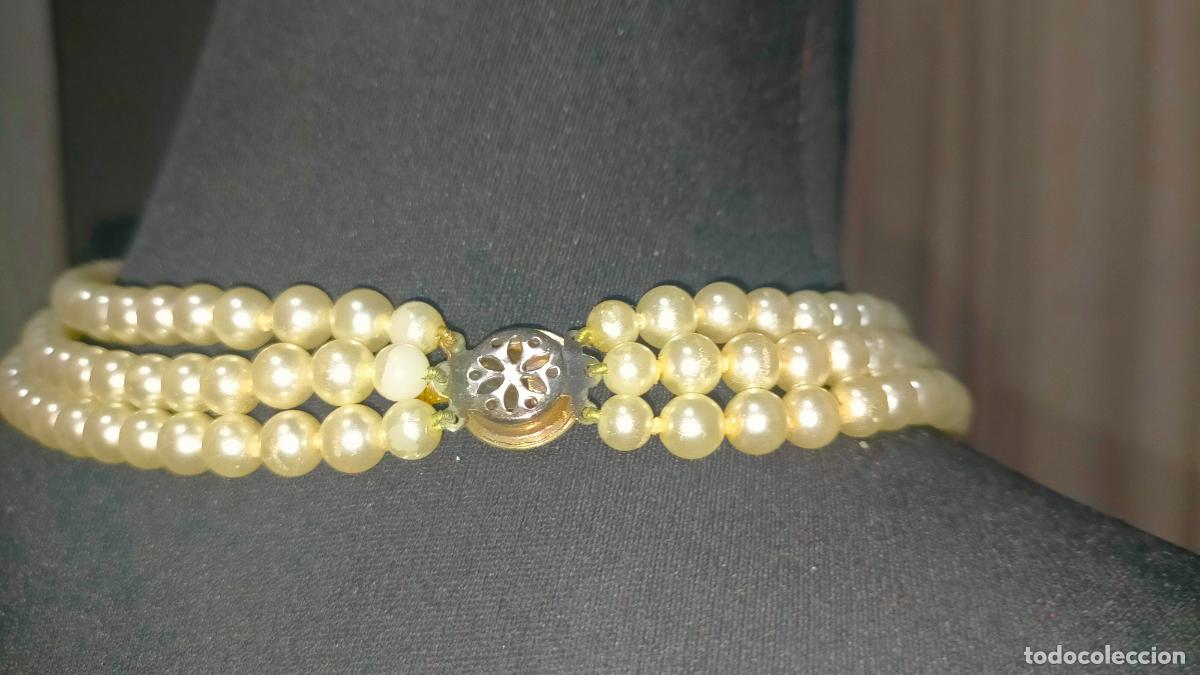 Joyeria: JUEGO COLLAR GARGANTILLA Y PULSERA PERLAS - Foto 5