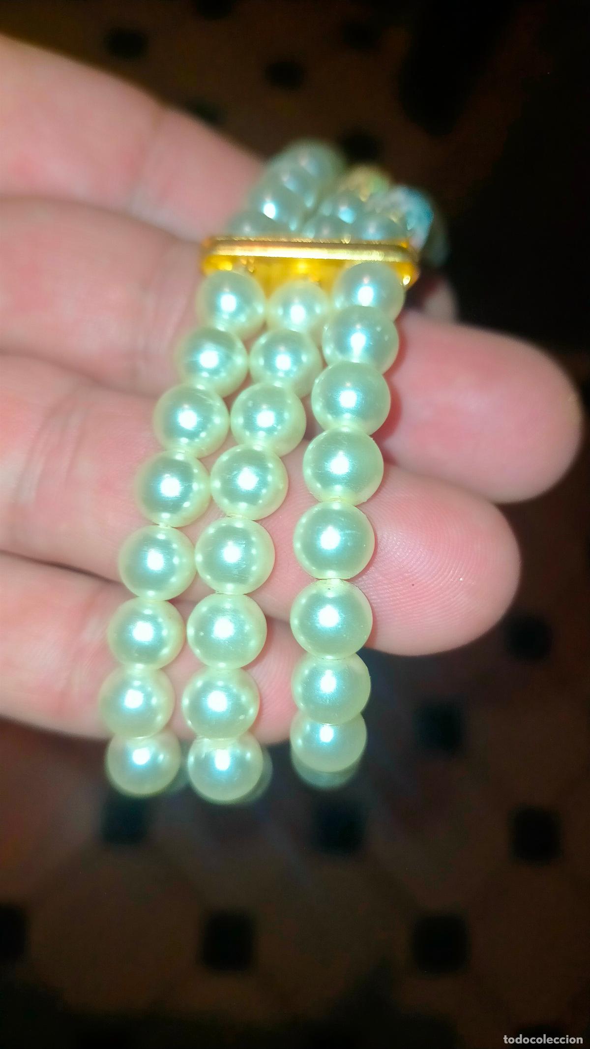 Joyeria: JUEGO COLLAR GARGANTILLA Y PULSERA PERLAS - Foto 7