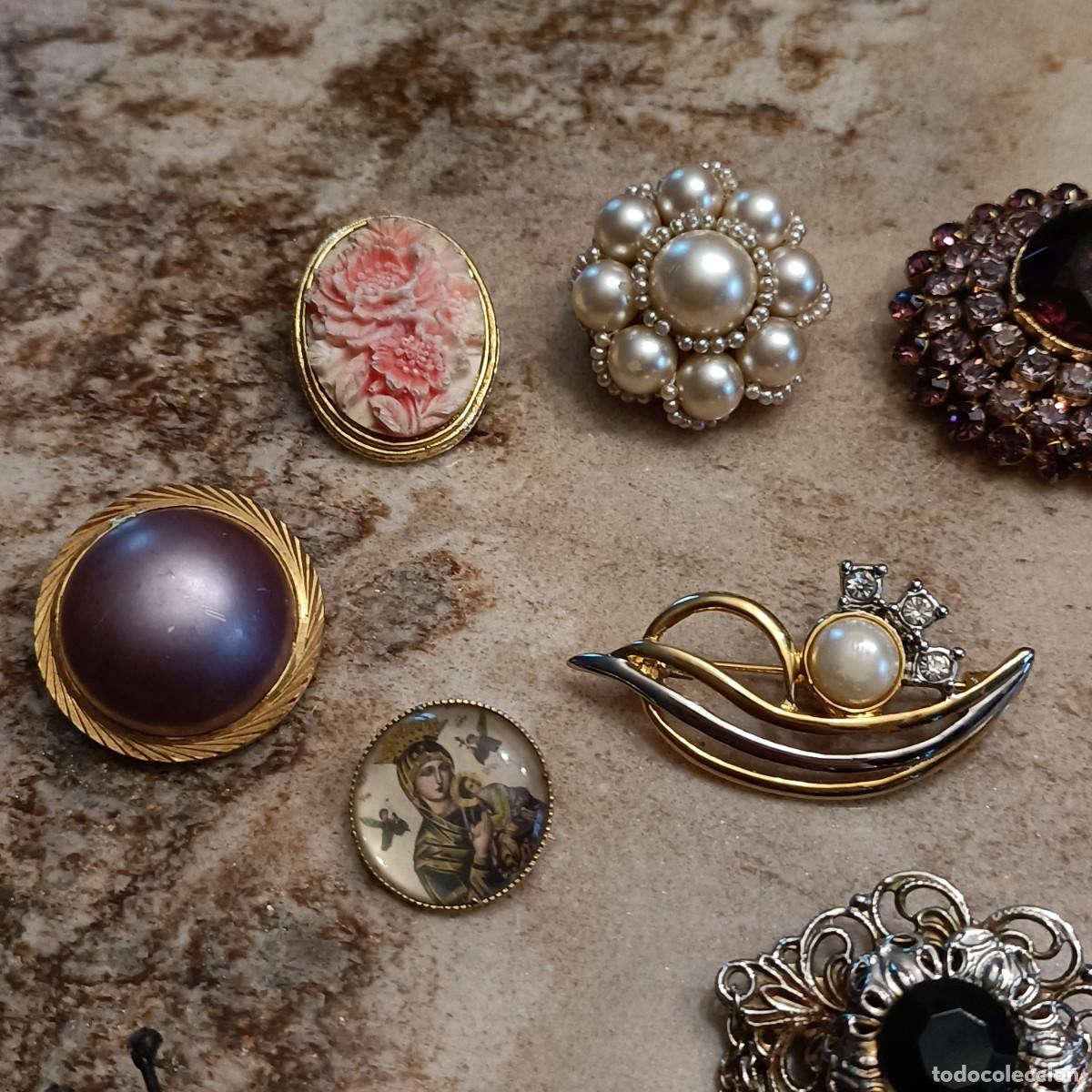 Joyeria: Lote broches y anillos. - Foto 2