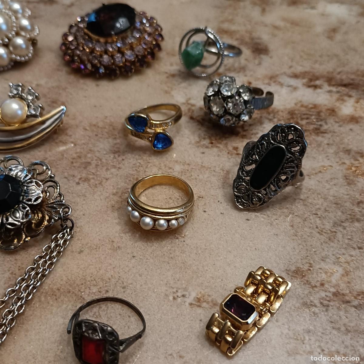 Joyeria: Lote broches y anillos. - Foto 3