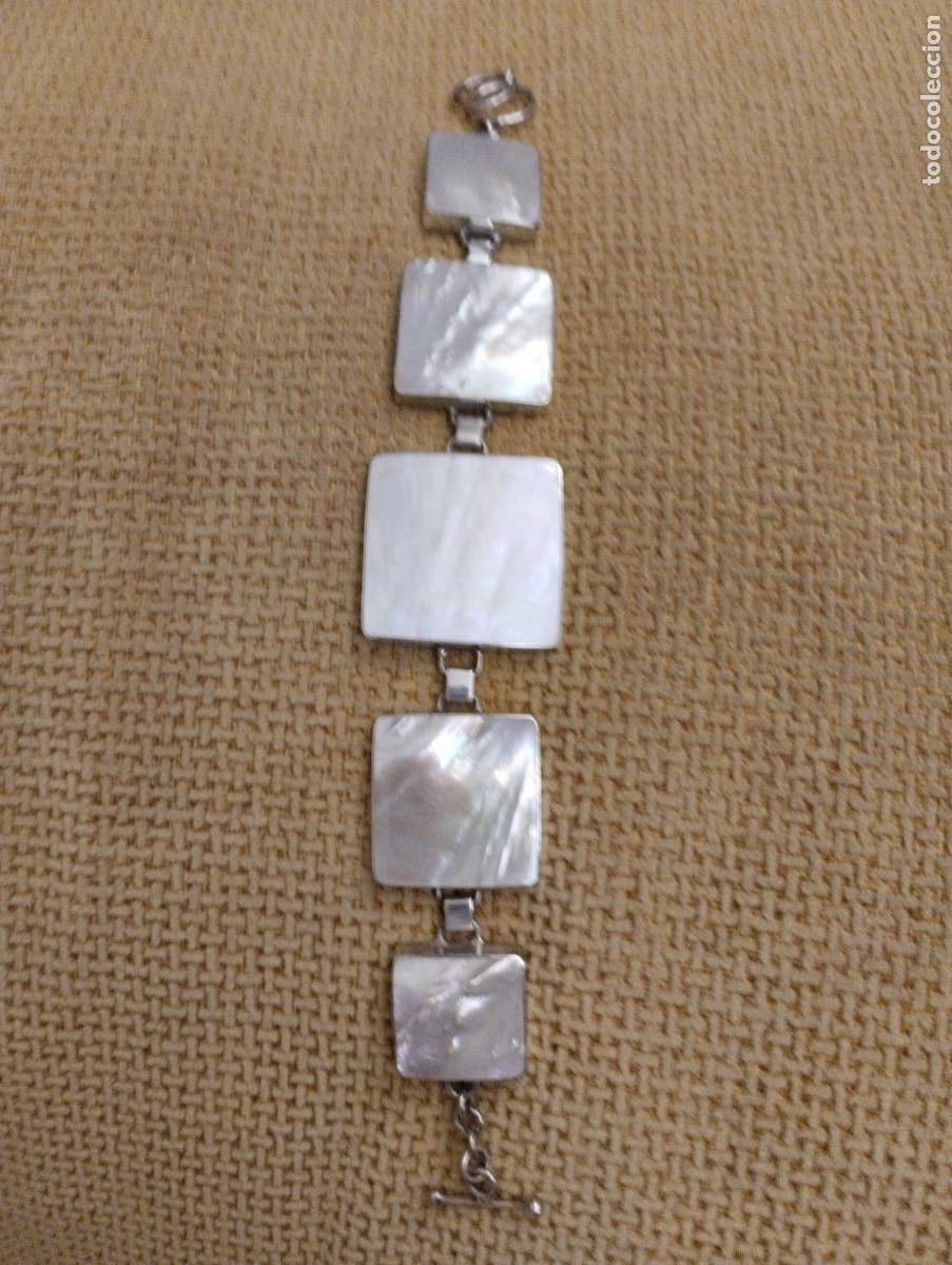 Joyeria: Conjunto plata 925 y nacar - Foto 2