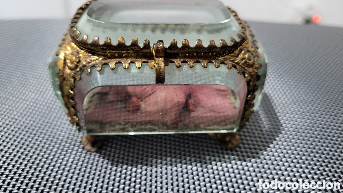 Joyeria: Antiguo caja Joyero Napoleon lll - Foto 1