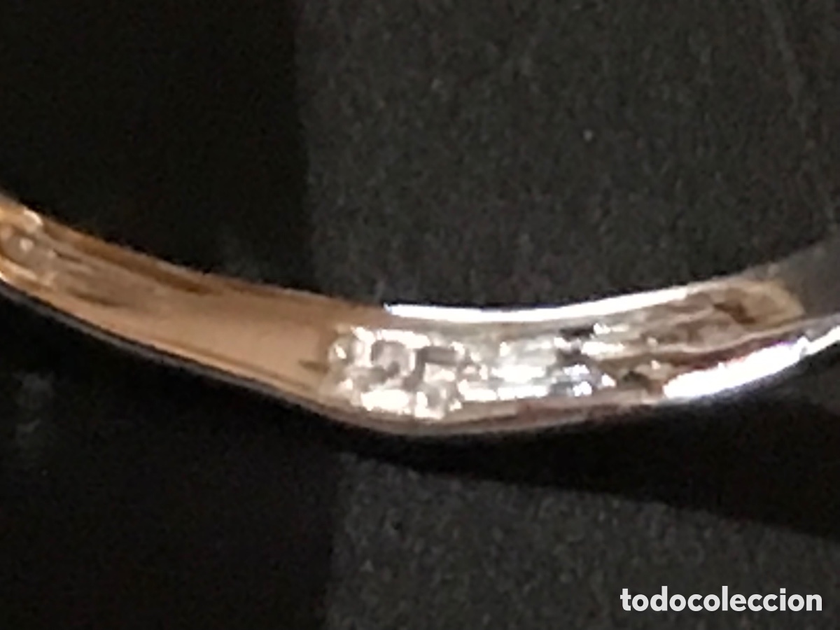 Joyeria: Anillo gemas topacio y amatista - Foto 5