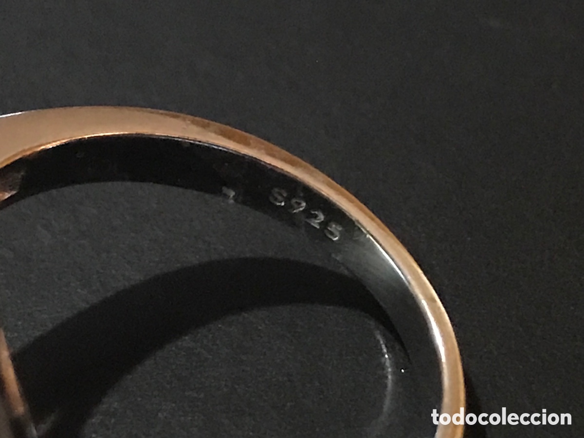 Joyeria: Anillo plata de ley y zafiro - Foto 5