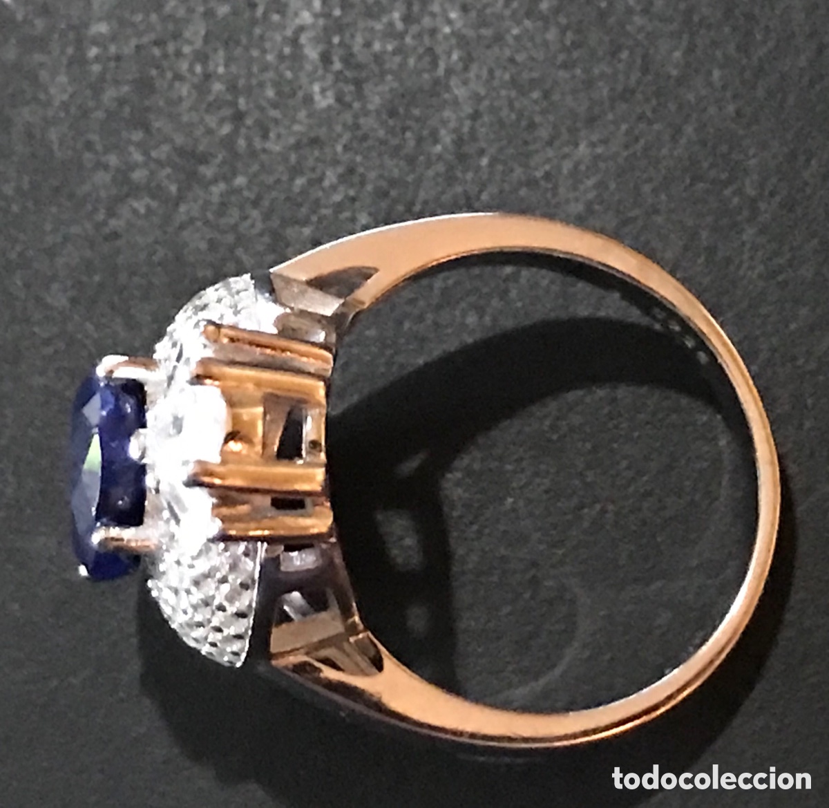 Joyeria: Anillo plata de ley y zafiro - Foto 11