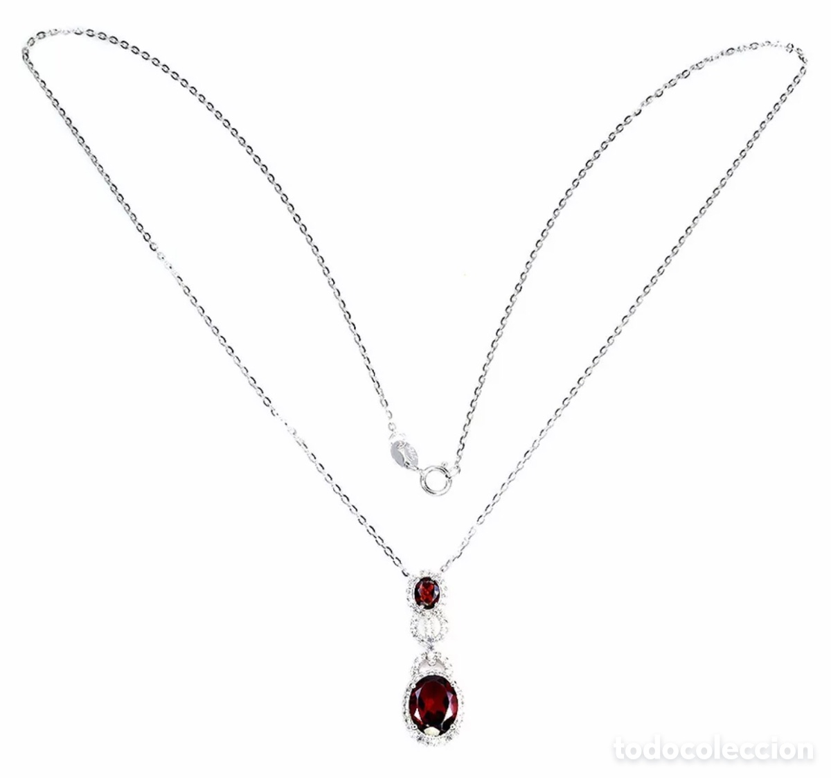 Joyeria: Collar plata y granates - Foto 2