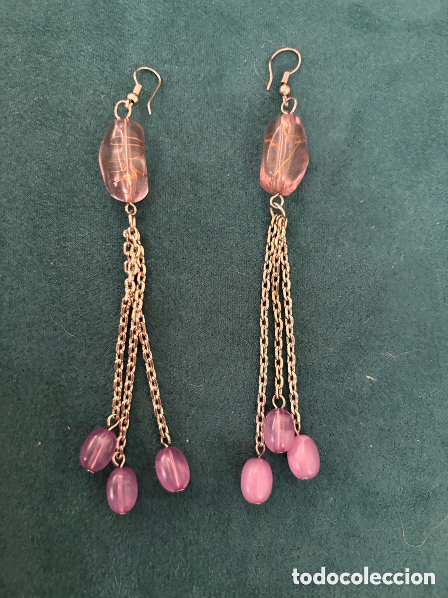 Joyeria: Pendientes largos de bisuter&iacute;a - Foto 1