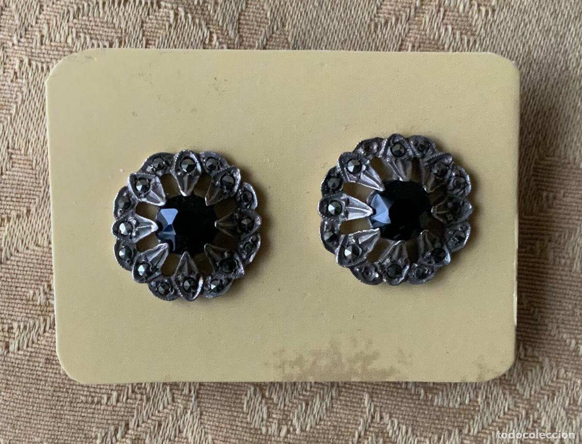 Joyeria: ANTIGUOS PENDIENTES PLATA Y MARQUESITAS - Foto 1