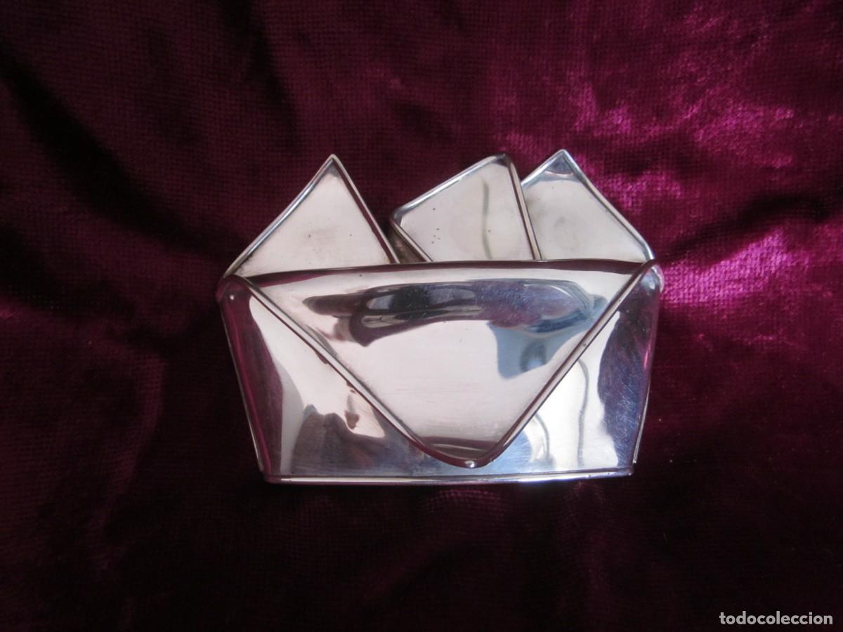Joyeria: PA&Ntilde;UELO DE BOLSILLO DE PLATA 925. POCHETTE, POCKET SQUARE. - Foto 3