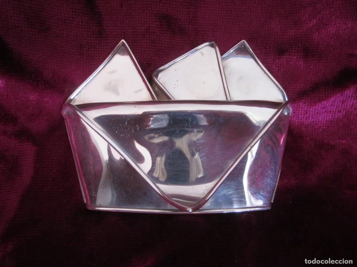 Joyeria: PA&Ntilde;UELO DE BOLSILLO DE PLATA 925. POCHETTE, POCKET SQUARE. - Foto 4
